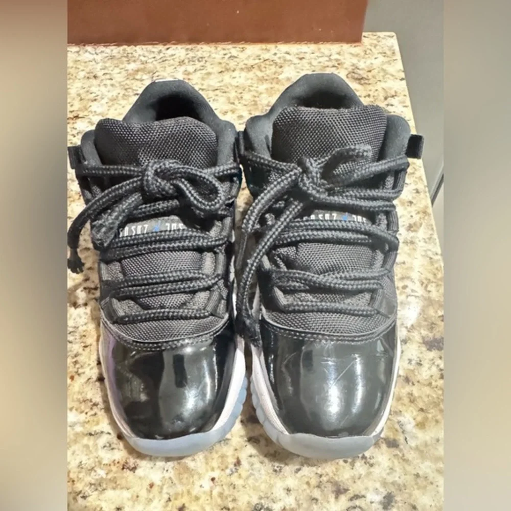 Kids' Black and Gray Sneakers